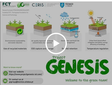 NEW Video - ongoing tests on green roofs